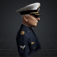 dbx-chester-w-nimitz.gif DBX Pack 3 Chester Nimitz Bust Stl Obj Glb for 3D Printer