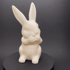 ezgif.com-gif-maker.gif Бесплатный STL файл Пасхальный кролик・План 3D-печати для скачивания