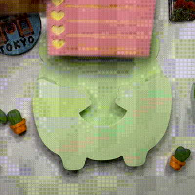 Frog Sticky Note holder Plus small sticker holder and Checklist ...