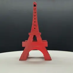ezgif.com-optimize-3.gif Archivo STL Los Flips: Torre Eiffel - Botella de vino・Plan imprimible en 3D para descargar