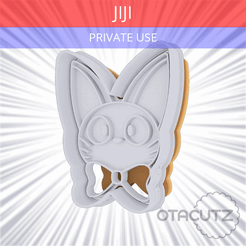 Jiji~PRIVATE_USE_CULTS3D_OTACUTZ.gif 3D-Datei Jiji-Ausstechform / Ghibli kostenlos・3D-druckbare Vorlage zum herunterladen