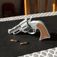 VIDEO-REVOLVER-PILES.gif STL file REVOLVER with LR3 AAA BATTERIES・3D print model to download