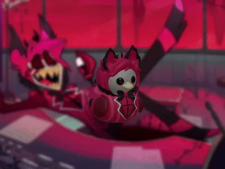 ezgif-6-ccc022c6ad.gif Alastor Duck - Hazbin Hotel Alastor Rubber Ducky