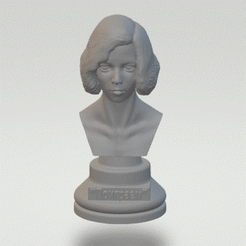 Queen2.gif Archivo STL Gambito de Dama - ¡Sustitución de la pieza de ajedrez de la Dama "a jugar"!・Plan de impresora 3D para descargar