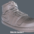 Air-Jordan-Pen-Holder.gif Файл STL Air Jordan 1 Penholder & Keychain (Easy print no support)・Шаблон для 3D-печати для загрузки