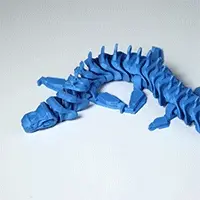 02.gif STL file Articulated Alien Dragon (Chitauri Leviathan)・3D printer design to download