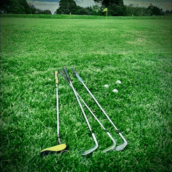 ClubStandSpikeRing.gif STL-Datei Golfschlägerständer Spike Ring・3D-druckbare Vorlage zum herunterladen