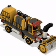 44ec8b6d-dbd6-4ece-9e87-27b0f45363f9.gif Yellow Snow Blower Truck with Movements