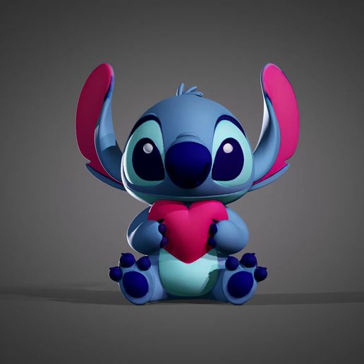 2.mp4 Stitch Love (Impresión fácil)