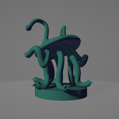 FlumphGif.gif Free 3D file Just a simple Flumph・3D printable model to download, Cascar3Don