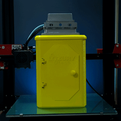 20210601_235202.gif Archivo STL Cámara de curado para impresiones de resina UV / UV Curing chamber for resin prints・Plan de impresión en 3D para descargar, LozuryTech