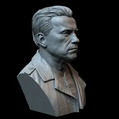 Arnold.gif 3D-Datei Arnold Schwarzenegger・Modell für 3D-Drucker zum Herunterladen
