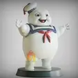 Marshmallow-Man_Ghosbuster.gif Baby Stay-Puft Marshmallow Man-Ghostbusters - Classic cartoon-FANART FIGURINE