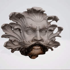 ezgif.com-video-to-gif.gif STL-Datei Mask of the fountain・3D-druckbares Modell zum herunterladen