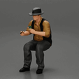 ezgif.com-gif-maker.gif gangster man sitting and playing poker holding cigar