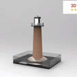 3D TOY 3dmodel lighthouse