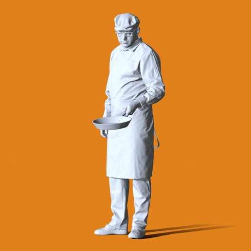Miniature Pose People #124 3D model
