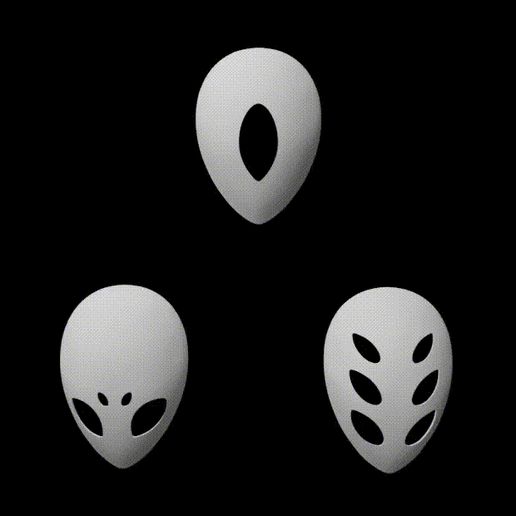 👺 Hollow Knight Dreamers Masks・Archivo STL Gratis para Impresión 3D・Cults