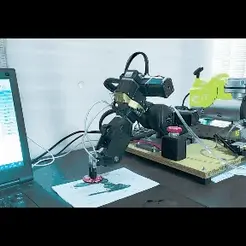 My-Video.gif STL file Robot ARM 6 axis・3D printing idea to download, februandi