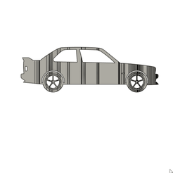 E30.gif Download STL file BMW e30 Flip Art • 3D print design, JustForGearheads