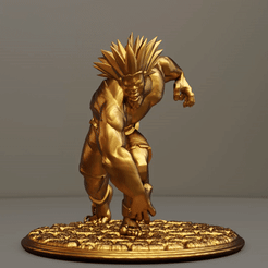 blanka3.gif Archivo STL BLANKA - STREET FIGHTER・Diseño para descargar y imprimir en 3D