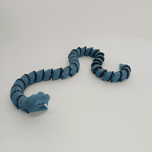 The snake is movable