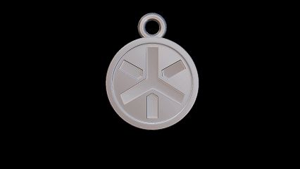 0409.gif Arknights Keychain Single Medic Icon - 3D-Druckbare STL-Datei