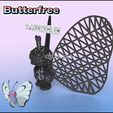 012.gif 012 Butterfree Pokemon Wiremon Figure Cute Butterfly