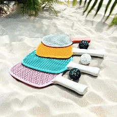 CORNICHON_Pickleball-rackets2.gif CORNICHON  |  Pickleball rackets set, fast print