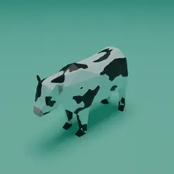 cow_gif.gif Low Poly Cow