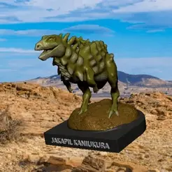 jakapil1.gif 3D-Datei JAKAPIL KANIUKURA - Patagonischer Dinosaurier・3D-druckbares Modell zum Herunterladen