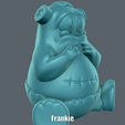 Frankie.gif Archivo STL Frankie (Easy print no support)・Objeto imprimible en 3D para descargar
