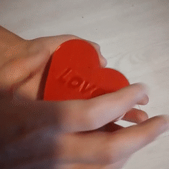 V_20191005_191928.gif STL file Impossible heart・3D printer model to download