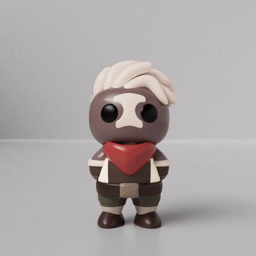 EkkoGIF.gif Chibi Ekko