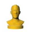 Gif.gif Fichier STL Sculpture masculine en tranches・Modèle pour imprimante 3D à télécharger