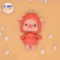 pet-keychain.gif Flexi Strawberry Pig