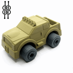 ezgif.com-gif-maker-27.gif Archivo STL support-less HEAVY PICK-UP - GOLIATH SQUAD・Modelo para descargar y imprimir en 3D