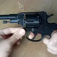 Gas-Seal-Nagant_.gif Nagant M1895 Revolver Cap Gun BB 6mm Fully Functional Scale 1:1