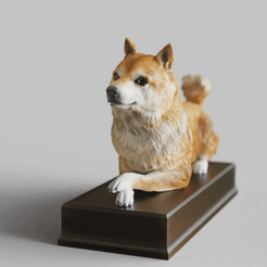 Doge-Meme.gif Fichier STL DOGE MEME-Shiba Inu -dogecoin-- Canine・Objet pour impression 3D à télécharger