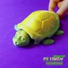 ezgif.com-gif-maker.gif Download STL file Flexi Hiding Turtle Bath Toy • Template to 3D print, DoctorCraft