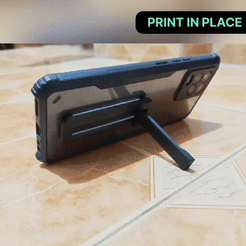 20230926_125149.gif Archivo STL gratis SOPORTE PARA TELÉFONO - STICK CON FUNDA・Objeto de impresión 3D para descargar
