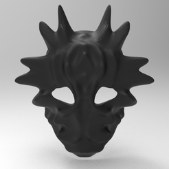 untitledyi.1126.gif Archivo STL mascara mask voronoi cosplay・Diseño de impresión en 3D para descargar, nikosanchez8898