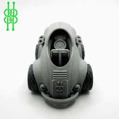 ezgif.com-gif-maker-18.gif Free STL file CUTE 50S SPORT CAR TOY - EASY ASSEMBLY WITH CLIPS・3D printable model to download