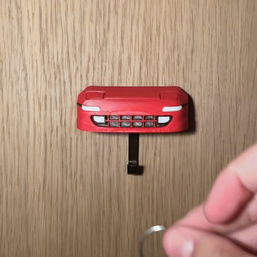 🚗 Toyota MR2 SW20 Pop-Up Key Hanger・ STL File for 3D printing・Cults