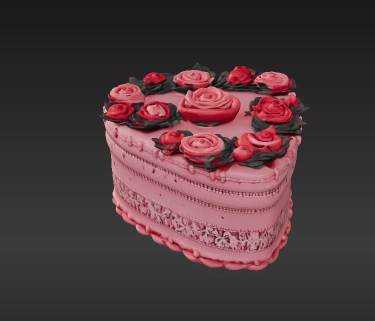 Floral Heart Keepsake Box – 3D Printable Romantic Design 3D model