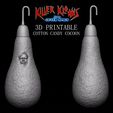 KK-COCOON_2PGIF.gif 3D PRINTABLE COTTON CANDY COCOON - EXPOSED FACE AND CLOSED - KILLER KLOWNS FROM OUTER SPACE