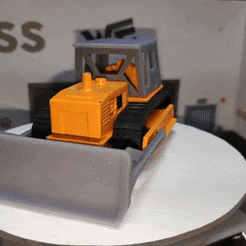Cabine-bulldozer-287.gif STL file Bulldozer Cab 287 Majorette・3D printable model to download, wericless