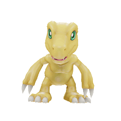Agumon.gif STL file Digimon - Agumon・Model to download and 3D print