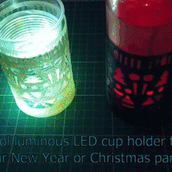 1.gif -Datei Cooler leuchtender LED-Becherhalter herunterladen • 3D-druckbares Objekt, Alexsmak