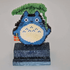 TOTORO.gif STL file TOTORO. PHONE HOLDER・Design to download and 3D print